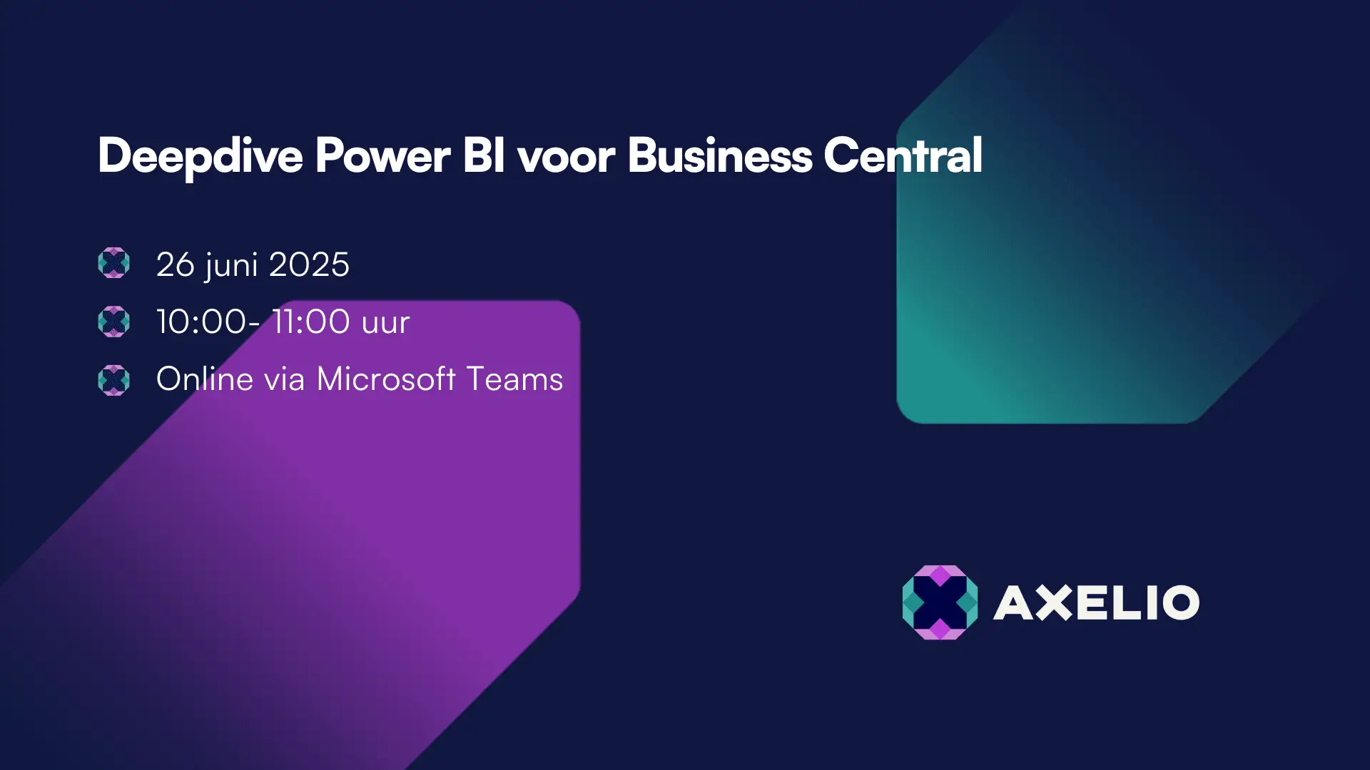 Deepdive Power BI voor Business Central